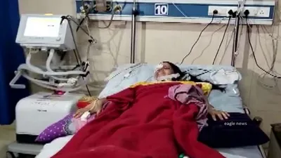 સરકારી હોસ્પિટલની બેદરકારી   icuમાં દાખલ મહિલાની આંખ ઉંદરએ કોતરી ખાધી   