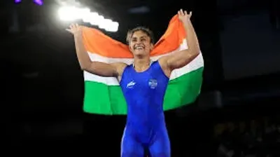 olympics 2024   વિનેશ ફોગાટની સેમીફાઈનલમાં એન્ટ્રી