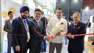 dr aman puri inaugurates india s pavilion at gitex global 2022